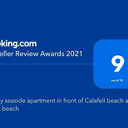 Lovely Seaside Apartment In Front Of Calafell Beach And Cunit Beach เซกูร์ เด กาลาเฟย์ ภายนอก รูปภาพ